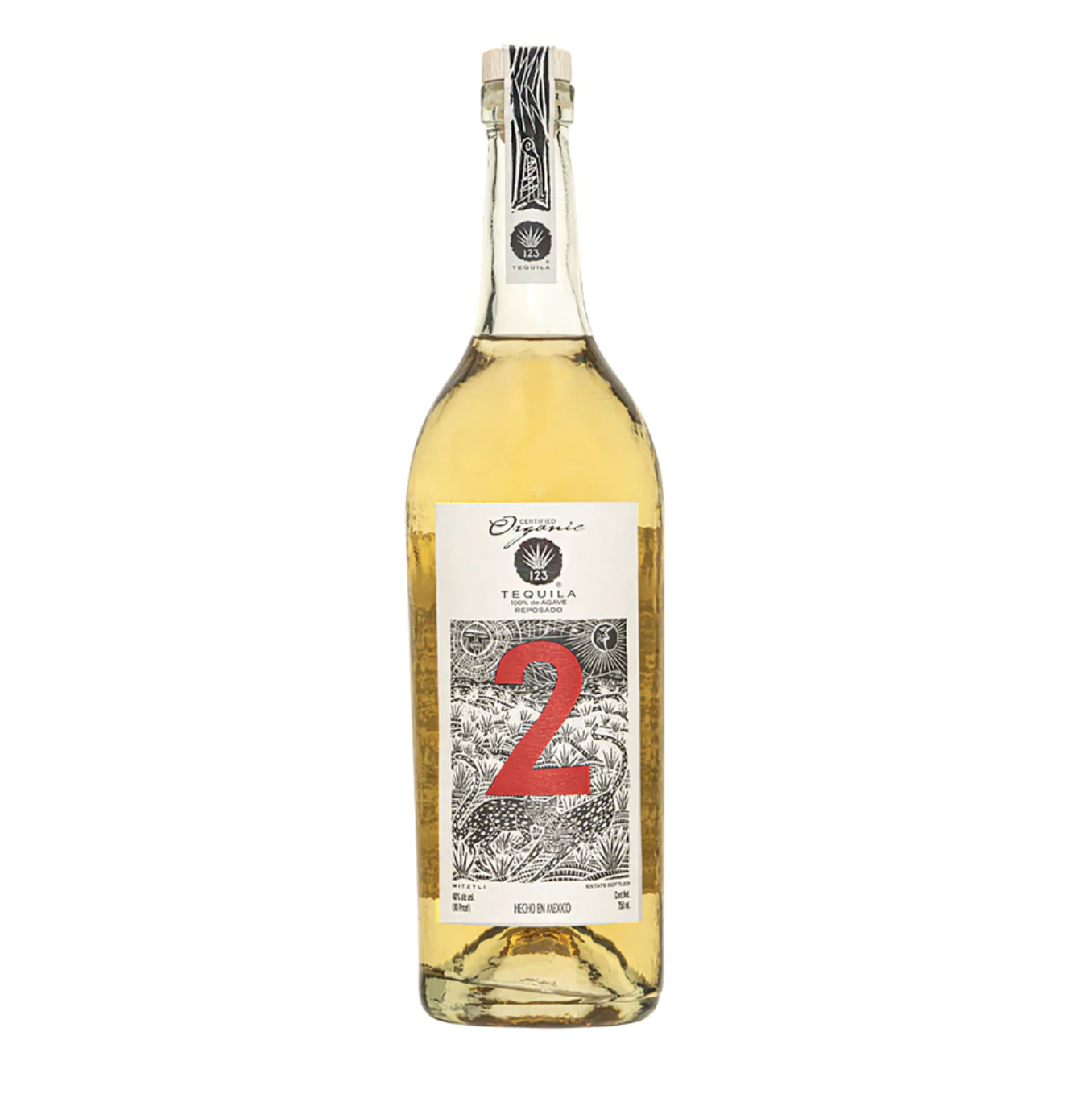 123 Dos Reposado Tequila (750ML)